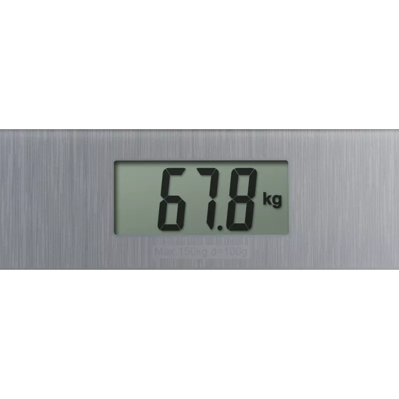 Medisana PS 400 Digitale Personenwaage, 150 kg Kapazität, Step-on-Technologie, Transparent/Silber