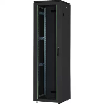 DIGITUS 26U Unique Network Cabinet 600x800mm Glass Door Black