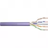 DIGITUS Cat.6 U/UTP B2ca Installationskabel, AWG23/1, LSOH, 500m, Lila, Rolle