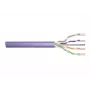 DIGITUS Cat.6 U/UTP B2ca Installationskabel, AWG23/1, LSOH, 500m, Lila, Rolle