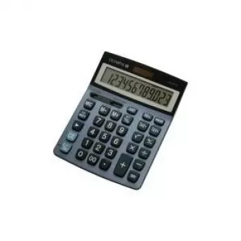 Olympia LCD 6112 Desktop-Rechner - 12-stellig - 1-zeilig - Schwarz/Silber