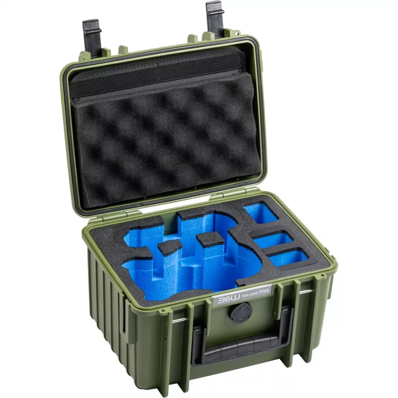 B&W drone.case PP.66 Bronze-Green für DJI Mini 5