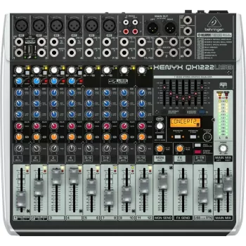 Behringer QX1222USB Audio Mixer 16 Kanäle