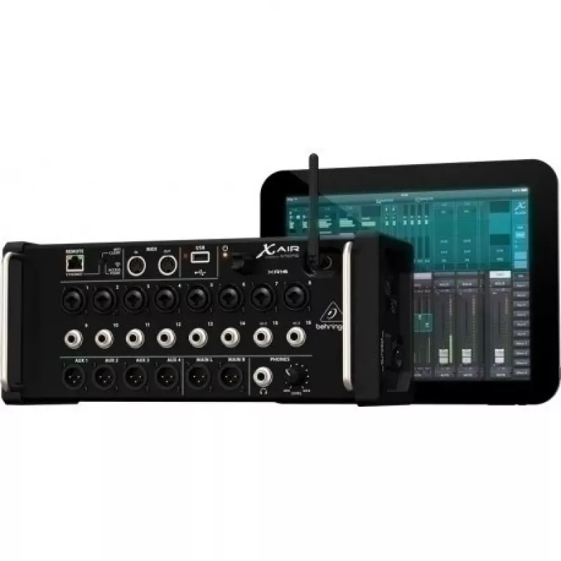 Behringer XR16 16-Kanal Digitalmixer mit Wi-Fi-Steuerung