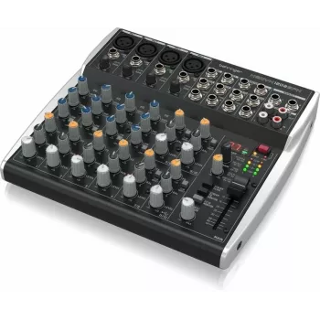 Behringer XENYX 1202SFX Analog Mixer mit 12 Eingängen und KLARK TEKNIK FX