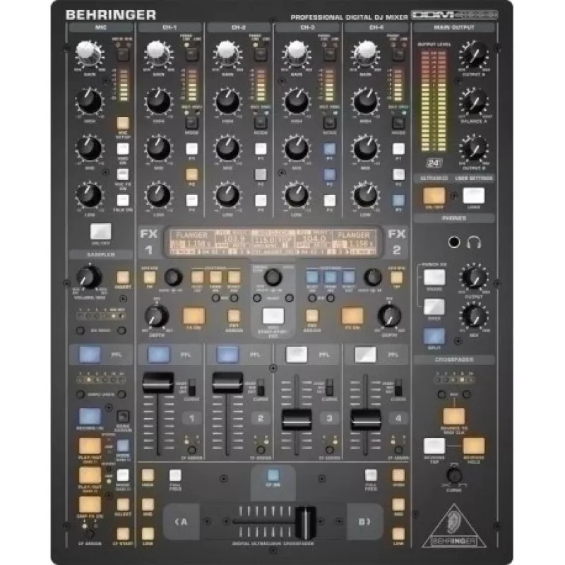 Behringer DDM4000 Digital DJ Mixer 5 Kanäle