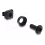 DELOCK Rack-Montageset für 10 inch und 19 inch 100 Stück Schwarz