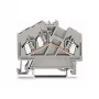 WAGO 280-641 Durchgangsklemme, 2-Leiter, 2,5 mm², grau