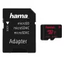Hama microSDXC 64GB UHS Speed Class 3 UHS-I Lesen 100MB/s Schreiben 30MB/s mit SD-Adapter