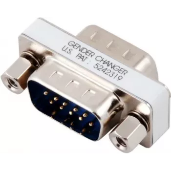 EFB Elektronik Mini Gender Changer, D-Sub 9-polig Stecker auf Buchse