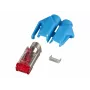 EFB RJ45 Hirose Stecker STP, TM21 Blau, Cat.6, 100 Stück