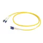 EFB Elektronik Duplex Jumper LC-LC OS2 Flat Twin 3m Gelb