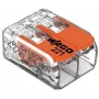 WAGO 221-412 Kompakt-Verbinder 2-Leiter 0,2-4 mm² transparent (100 Stück)