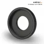 Walimex Pro T2-Objektiv auf C-Mount Adapter