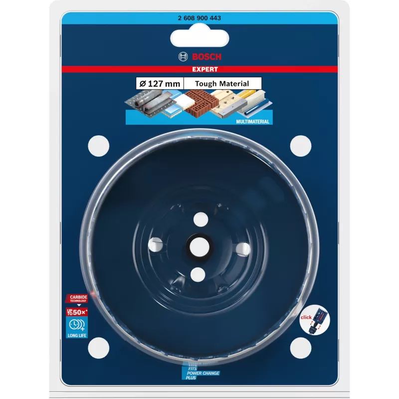Bosch Expert Multi Material PC Plus Lochsäge, Ø 127 mm (5)