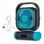 MEDION LIFE Camping Fan E10 TF (MD 12065) Grau/Blau