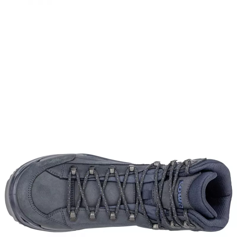 LOWA RENEGADE EVO GTX MID Hiking Boots - Navy/Honey - UK 11.5