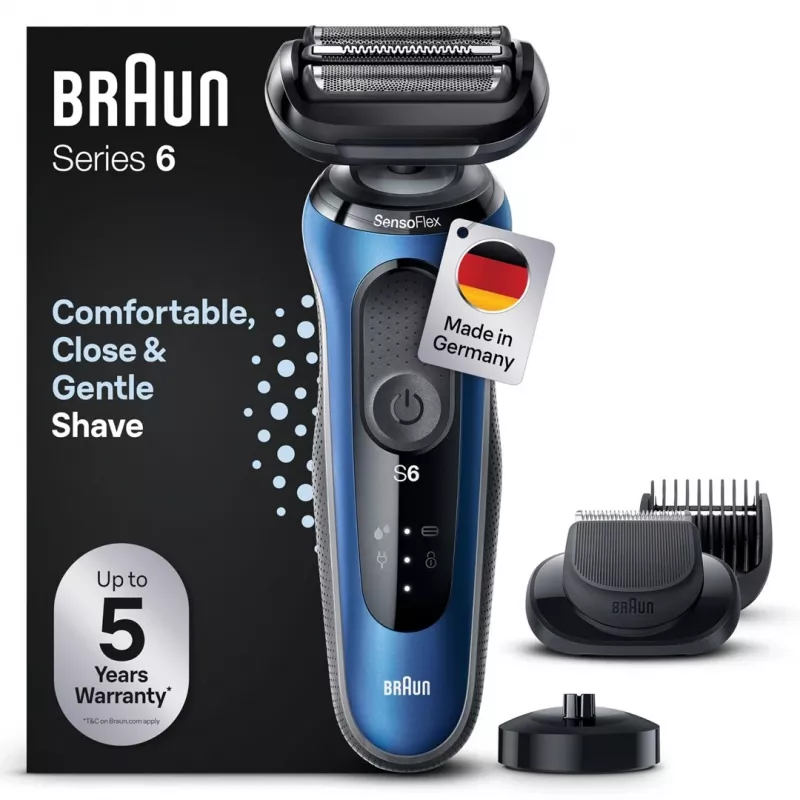 Braun Series 6 61-B4500cs Folienrasierer Blau