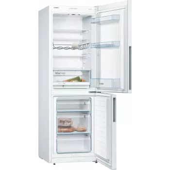 Bosch KGV33VWEA Stand-Kühl-Gefrierkombination, 288 L, Weiß, Energieklasse E