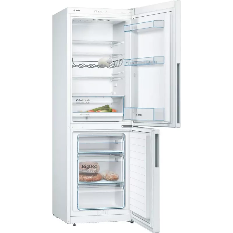 Bosch KGV33VWEA Stand-Kühl-Gefrierkombination, 288 L, Weiß, Energieklasse E