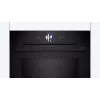 Bosch HMG976KB1 Series 8 Einbau-Mikrowellenbackofen mit Dampfunterstützung, 71 l, Schwarz