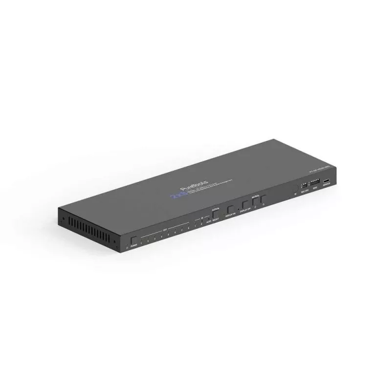 PureLink 2x8 HDMI 2.1 Splitter - 48Gbps mit Scaler und Audio-De-Embedding