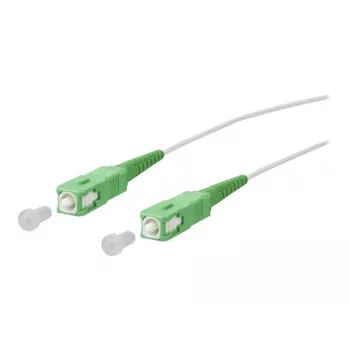 METZ CONNECT OpDAT Patchkabel SC/APC Singlemode 1m Gelb