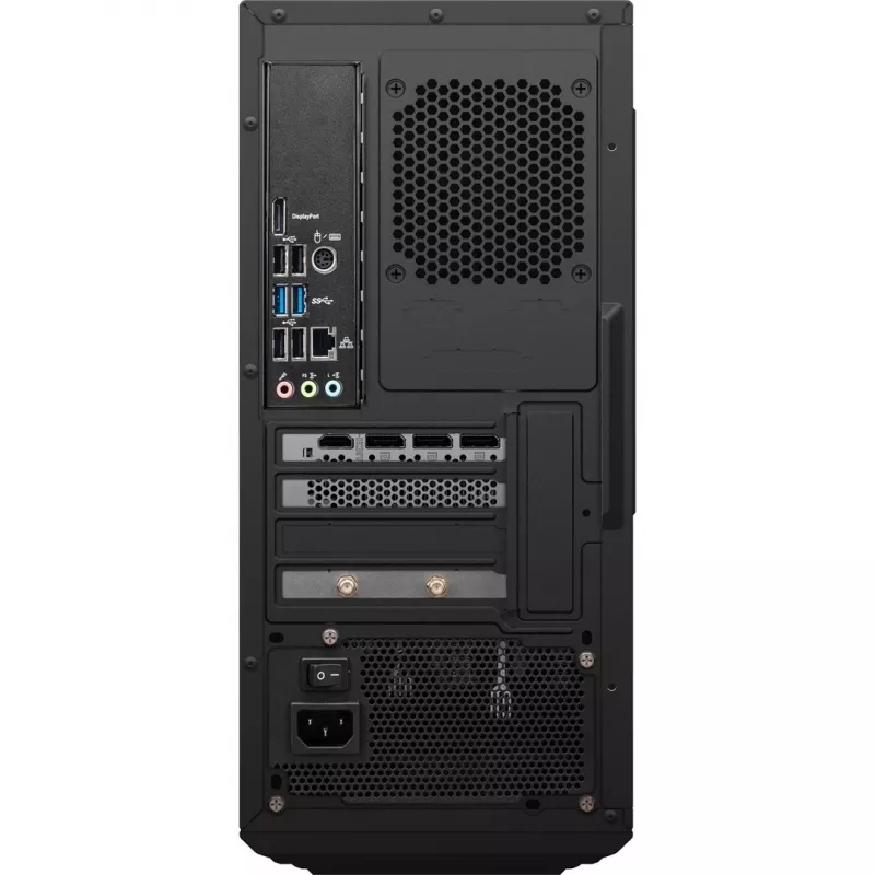MSI MAG Infinite S3 14NVP5-2822XEU Gaming Desktop PC - Intel Core i5-14400F, 16GB DDR5, 1TB SSD, NVIDIA GeForce RTX 5070 12GB, Wi-Fi 6E, Bluetooth 5.3, 500W Netzteil, Schwarz, Ohne Betriebssystem, 2 Jahre Garantie