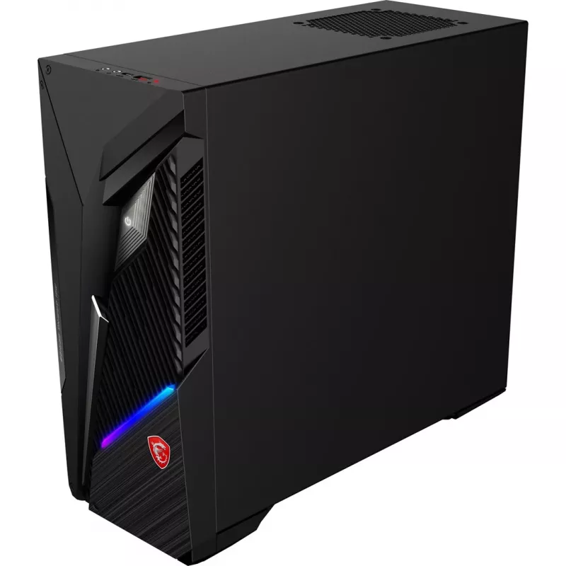 MSI MAG Infinite S3 14NVP5-2822XEU Gaming Desktop PC - Intel Core i5-14400F, 16GB DDR5, 1TB SSD, NVIDIA GeForce RTX 5070 12GB, Wi-Fi 6E, Bluetooth 5.3, 500W Netzteil, Schwarz, Ohne Betriebssystem, 2 Jahre Garantie