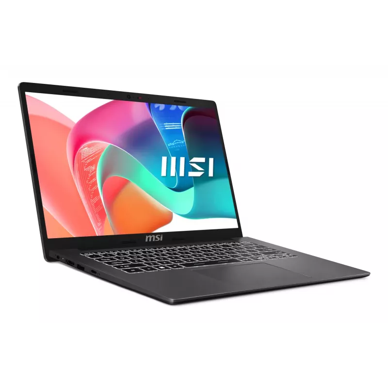 MSI Modern 14 F1MG-867NL Laptop - Intel Core 7 150U, 16GB RAM, 512GB SSD, 14 inch Full HD, Windows 11 Home, Silber