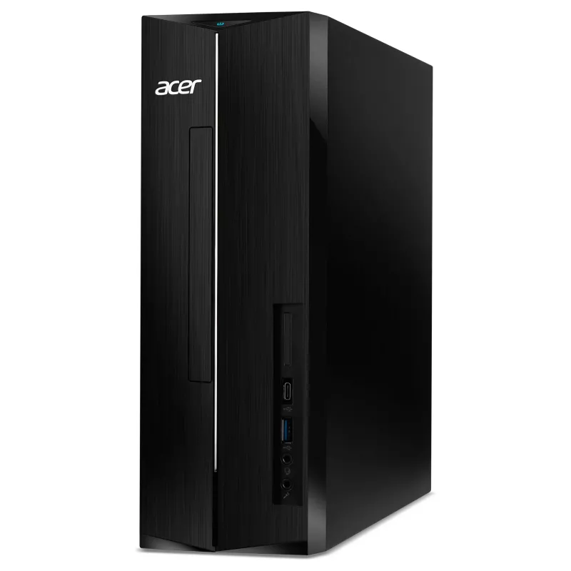 Acer Aspire XC-1715 SFF Desktop, Intel Processor N305, 16GB DDR4, 512GB PCIe NVMe SSD, Windows 11 Home, Schwarz