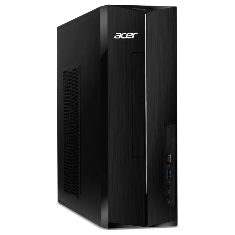 Acer Aspire XC-1715 SFF Desktop, Intel Processor N305, 16GB DDR4, 512GB PCIe NVMe SSD, Windows 11 Home, Schwarz