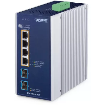 PLANET Industrial 4-Port PoE++ Switch IGS-1000-4UP2X