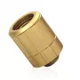 Bitspower Artemis Straight Rotary Compression Fitting G1/4 inch Male to 16/10mm, Swivel - Stardust Gold
