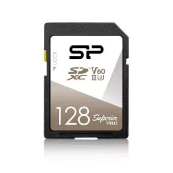 Silicon Power 64GB SDXC UHS-II U3 V90 Class 10 CreatePro CR60D Speicherkarte