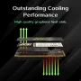 AGI TECHNOLOGY 1TB M.2 NVMe PCIe 4.0 SSD - 4700MB/s Lesen, 2800MB/s Schreiben, 600TBW