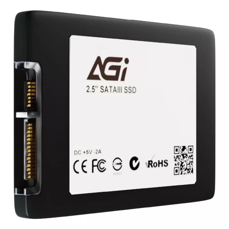 AGI Technology 256GB SATA III 2.5-Zoll Interne SSD - 530MB/s Lesen, 510MB/s Schreiben