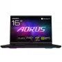 GIGABYTE AORUS MASTER 16 6YJM5DEE65SP Laptop, 16 Zoll WQXGA OLED 240Hz, AMD Ryzen 9 9955HX3D, 32GB DDR5, 2TB SSD, GeForce RTX 5080 16GB, Windows 11 Pro, deutsche Tastatur