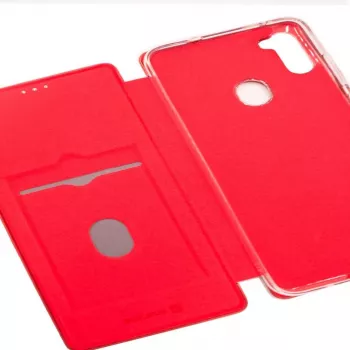 Evelatus Samsung Galaxy A11 Book Case Wallet Style Weinrot