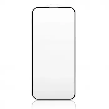 iLike 10D Edge Full Face Tempered Glass Screen Protector für Apple iPhone 13 / 13 Pro / 14 - Schwarzer Rahmen