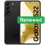 Samsung Renewed Grade Factory-Sealed Galaxy S22 6,1 Zoll 128GB 5G Schwarz