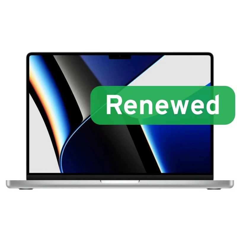 Apple Renewed Grade C MacBook Pro 14 A2442 14 Zoll 32 GB SSD 1 TB Apple M1 Pro 10-Core CPU macOS Tastatur US/RU