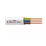 BVV-P 2x2,5 mm² Flachstromkabel Weiß 100 m