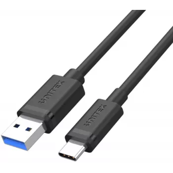 UNITEK USB 3.1 Type-A auf Type-C Kabel 0,5m Schwarz