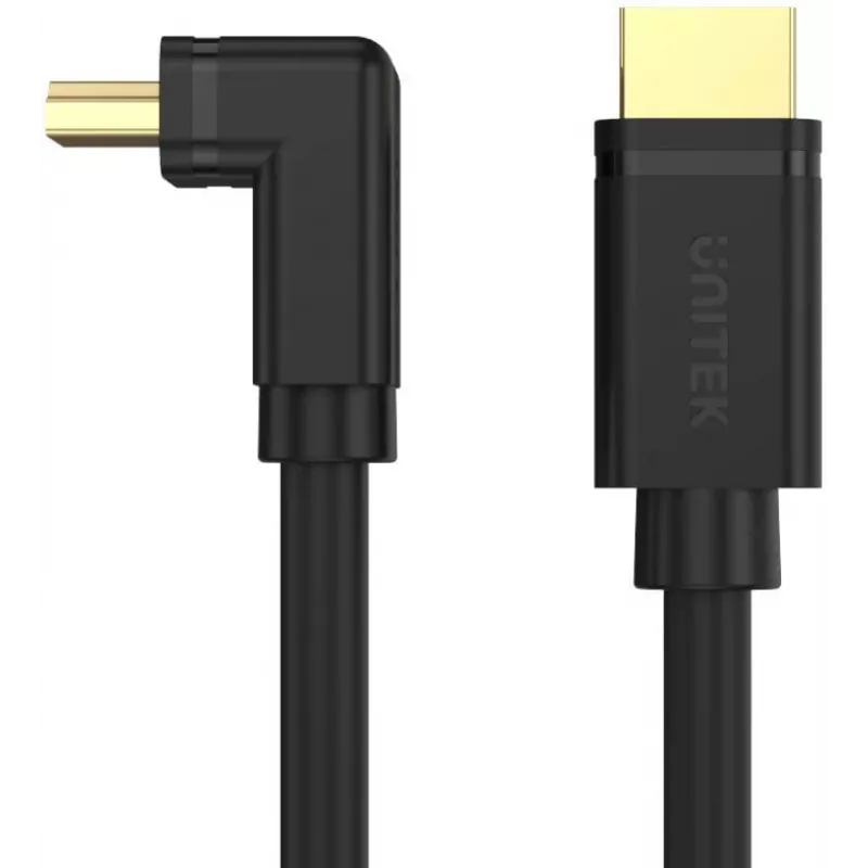 UNITEK Y-C1009 HDMI 2.0 Kabel 270-Grad abgewinkelt 4K 3m Schwarz