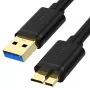 UNITEK USB 3.0 A auf Micro B Kabel 2m Schwarz