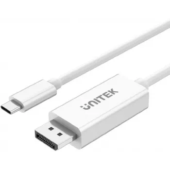 UNITEK USB-C 3.1 auf DisplayPort Kabel 1,8m - 4K@60Hz - Schwarz