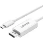 UNITEK USB-C 3.1 auf DisplayPort Kabel 1,8m - 4K@60Hz - Schwarz