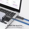 UNITEK USB-C Active Optical Cable 5m - 10Gbps, PD 60W, 8K@30Hz, Schwarz
