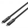 UNITEK USB-C Active Optical Cable 5m - 10Gbps, PD 60W, 8K@30Hz, Schwarz